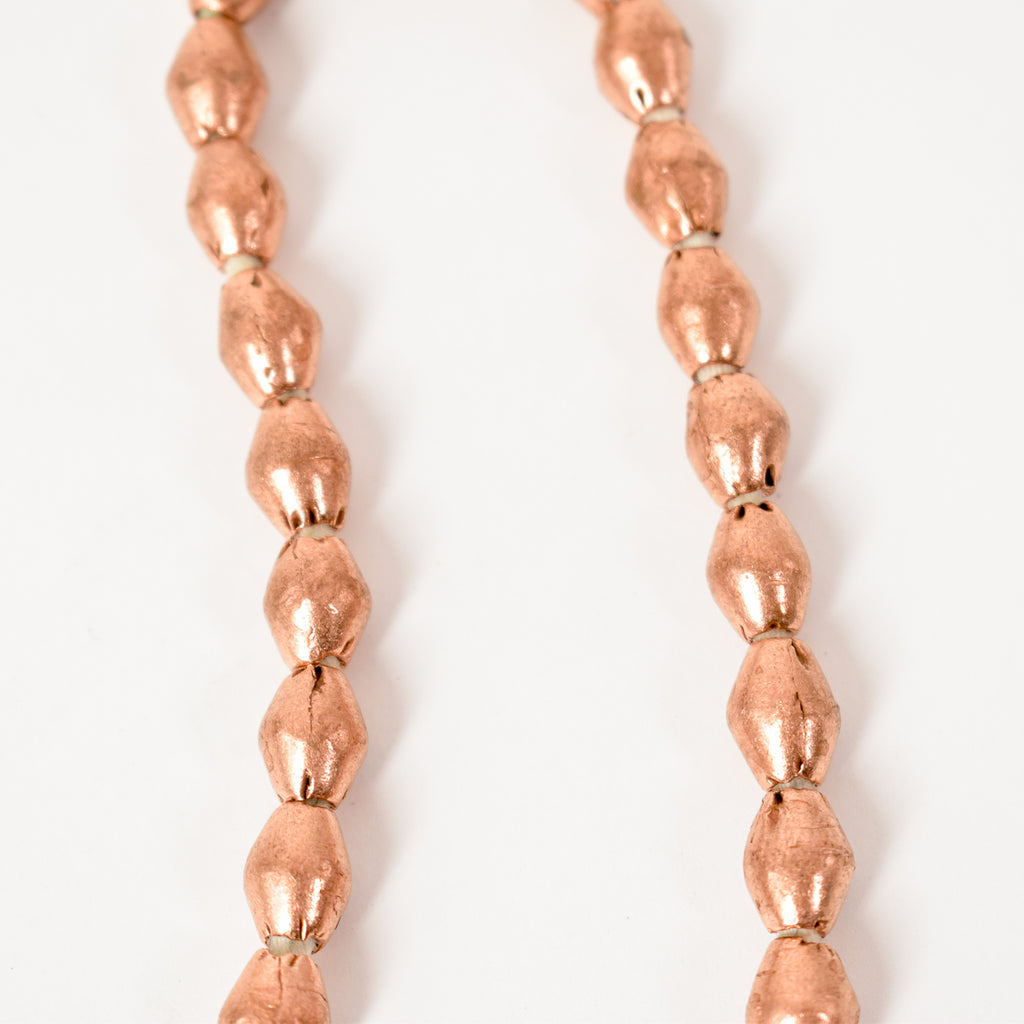 Heishi Bicone Copper Trade Beads Ethiopia
