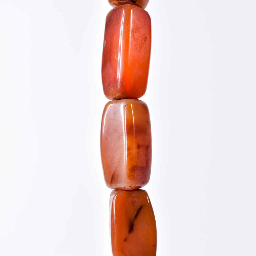 Rectangle Carnelian Stone Beads