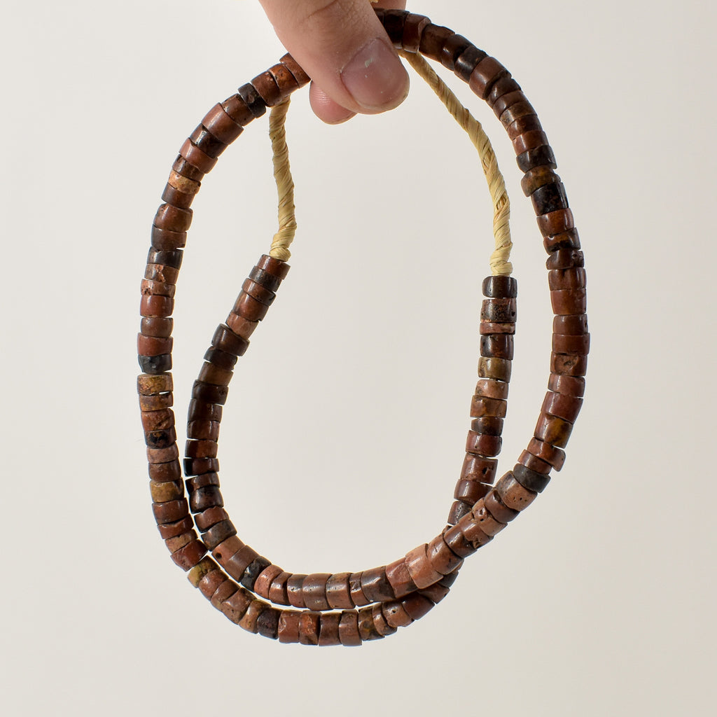 Bauxite Stone Beads Ghana