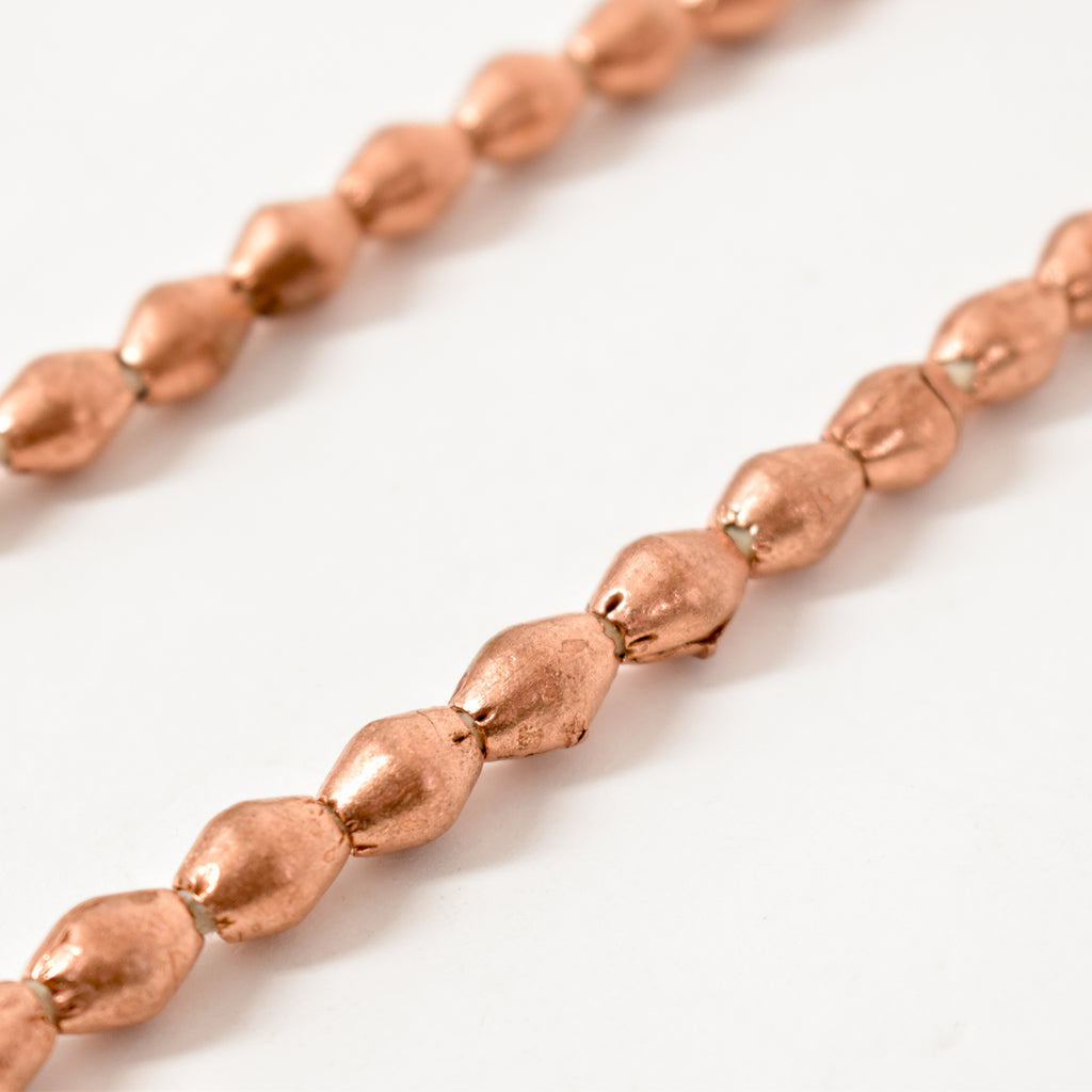 Heishi Bicone Copper Trade Beads Ethiopia