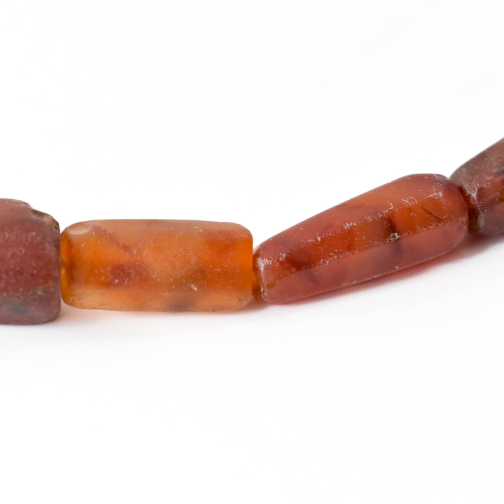 Antique Carnelian Stone Trade Beads