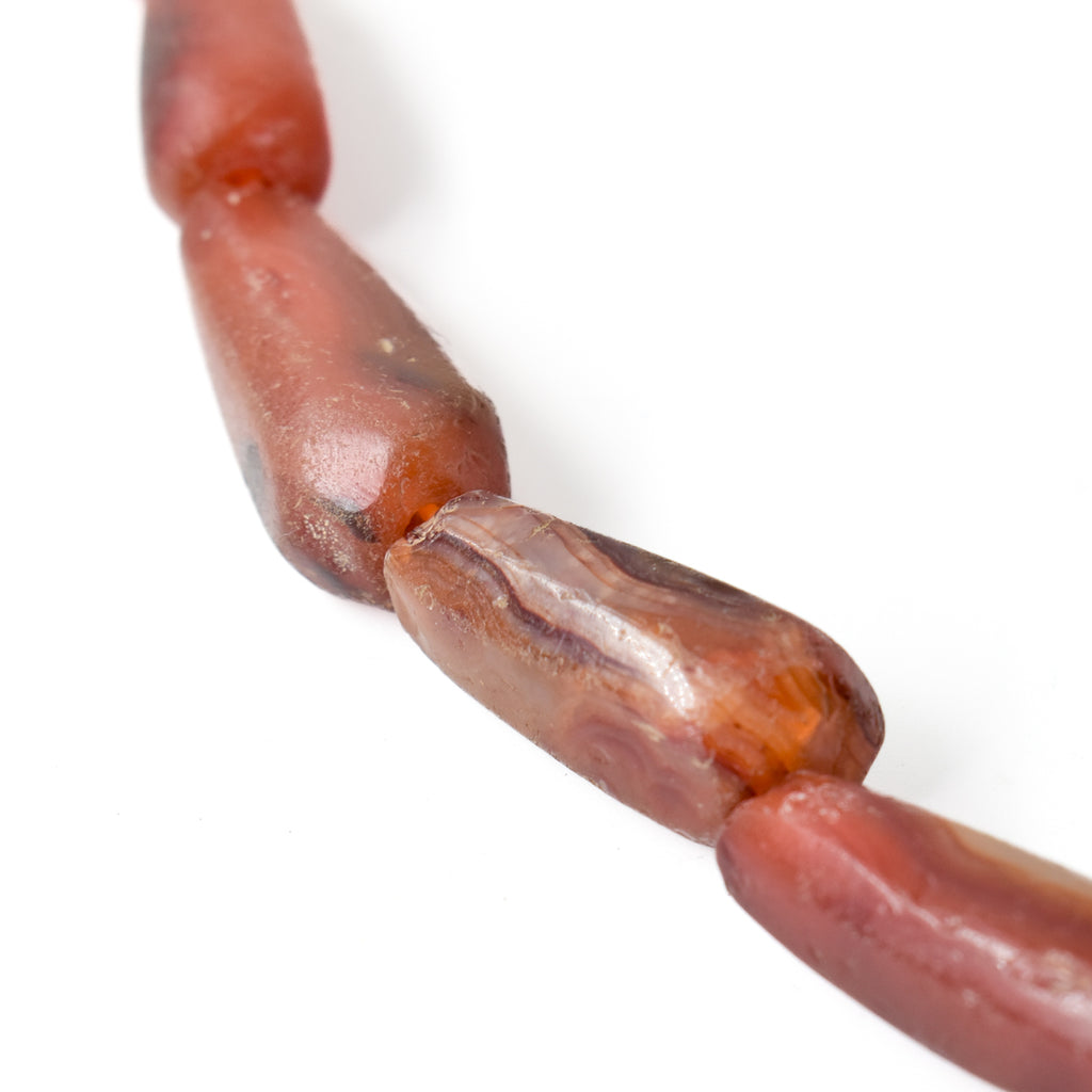 Antique Carnelian Stone Trade Beads