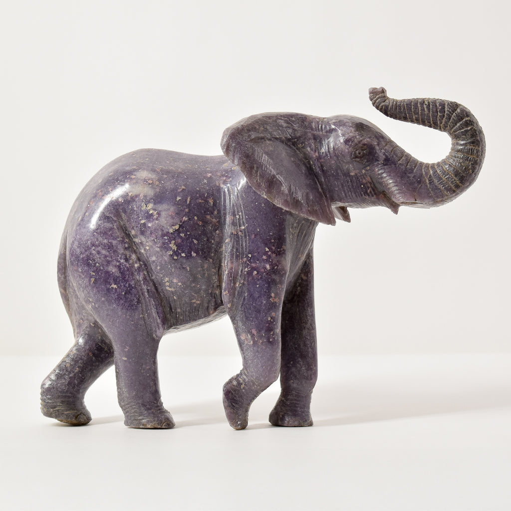 Shona Serpentine Stone Elephant Sculpture Zimbabwe