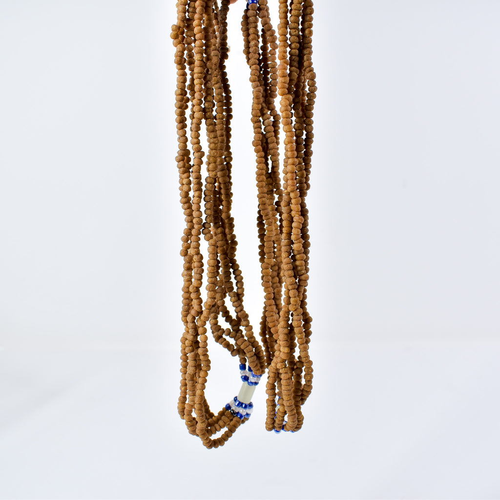 Myrrh Beads 5 Strands Fragrant African Bead Necklace 40 Inches