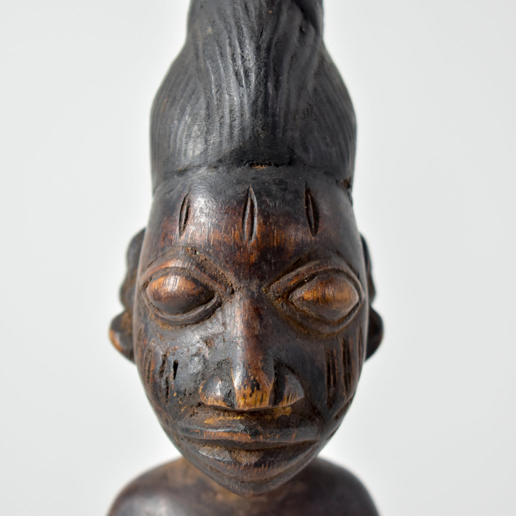 Old Shango Figure Sceptor Nigeria