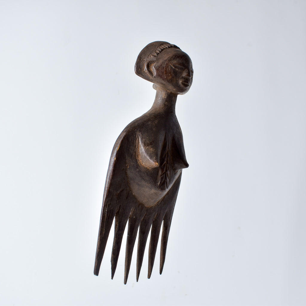 Luba Wood Comb Congo