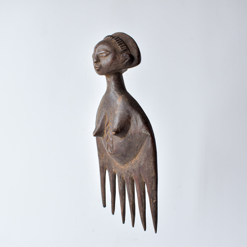 Luba Wood Comb Congo