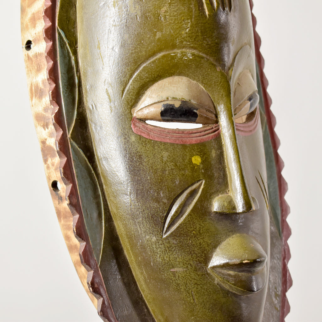 Guro Baule Portrait Mask Cote d'Ivoire