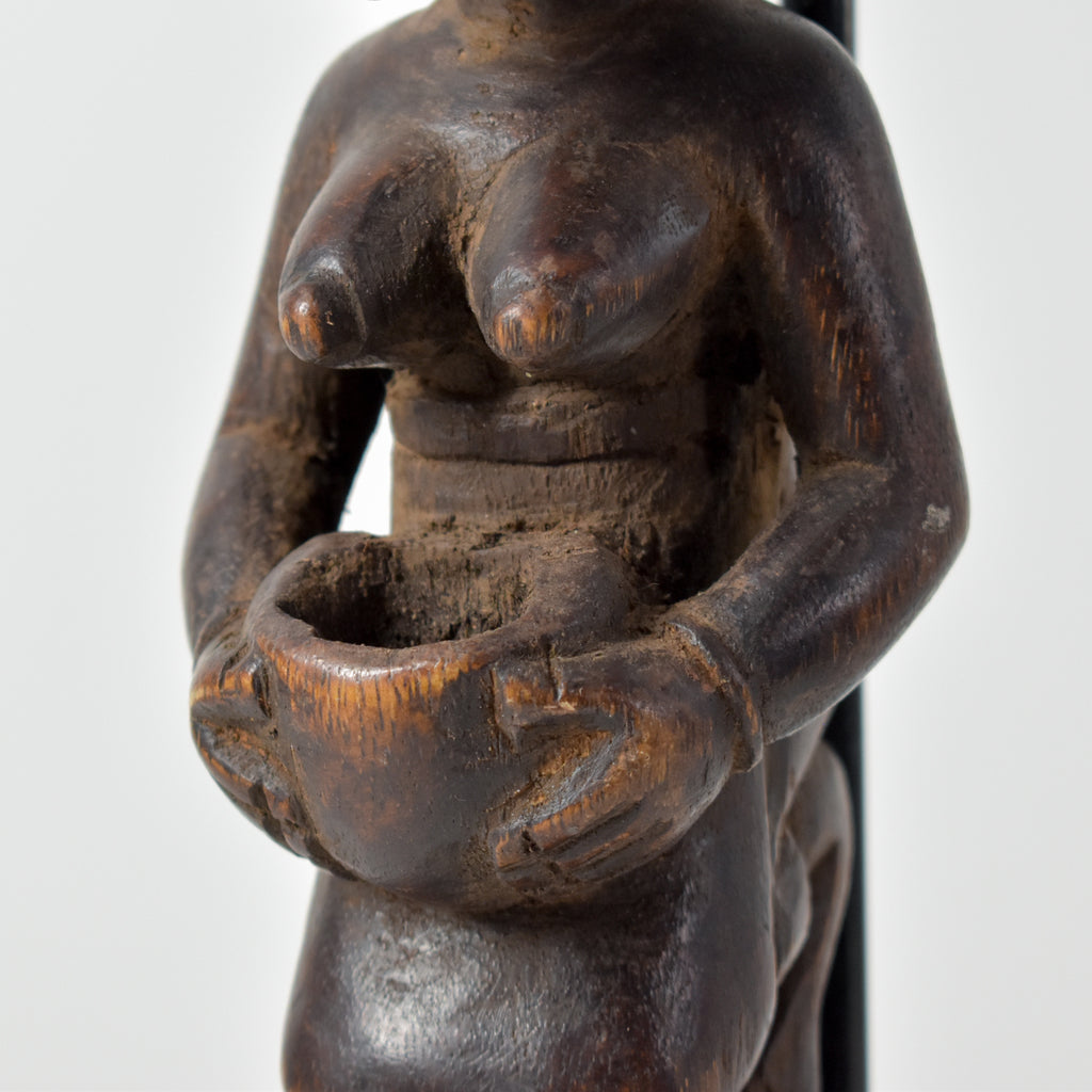 Old Shango Figure Sceptor Nigeria