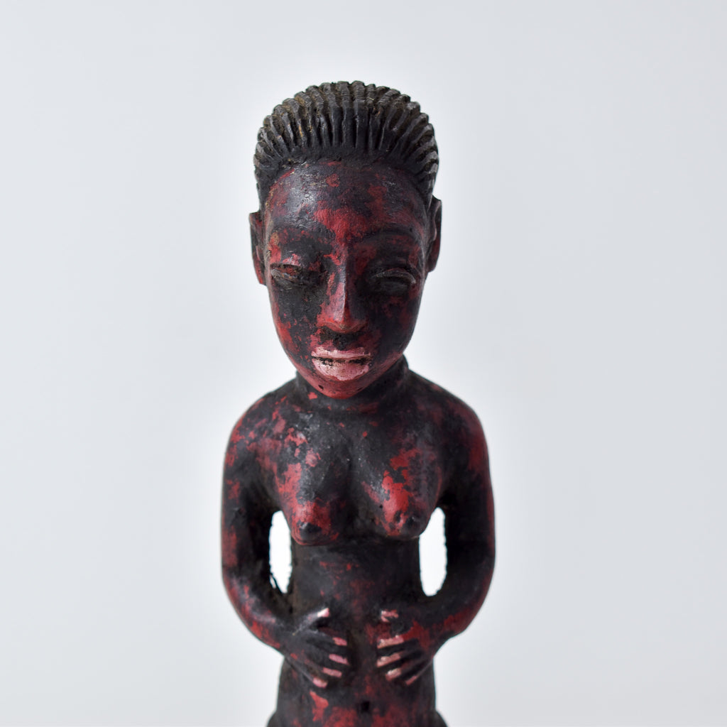 Baule Female Spirit Spouse Red Congo