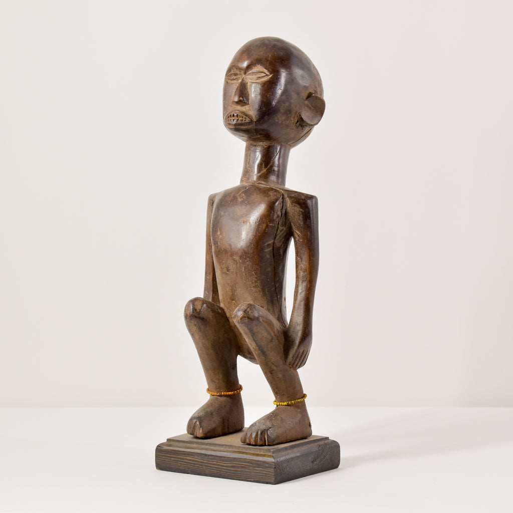 Nyamwezi Wood Figure on Custom Base Tanzania