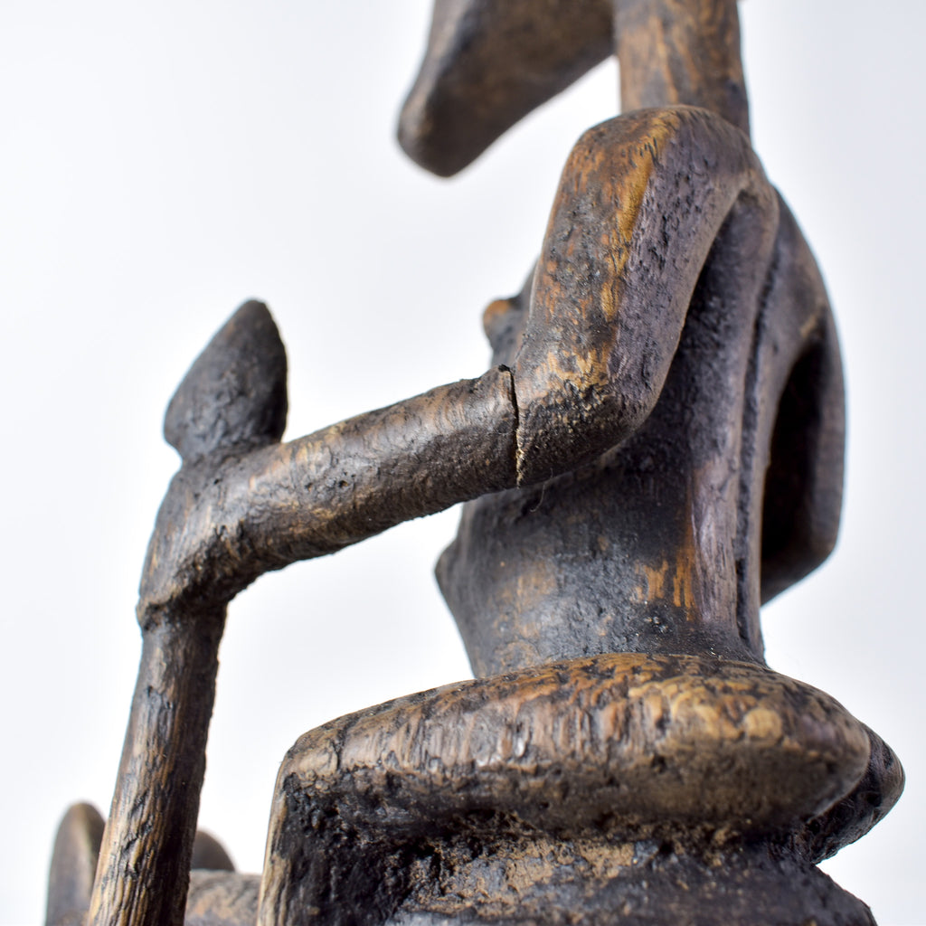 Senufo Horse Riding Figure Cote D'ivoire