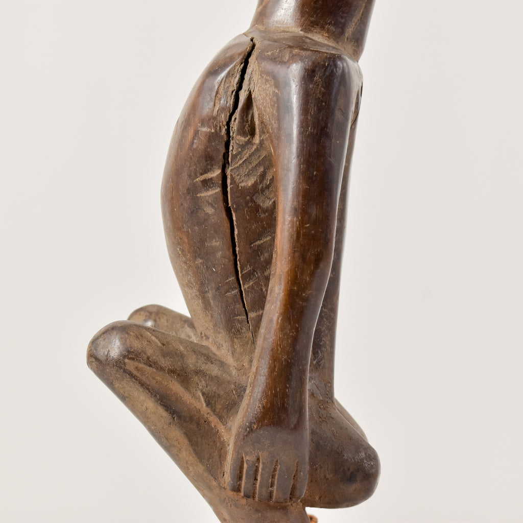 Nyamwezi Wood Figure on Custom Base Tanzania