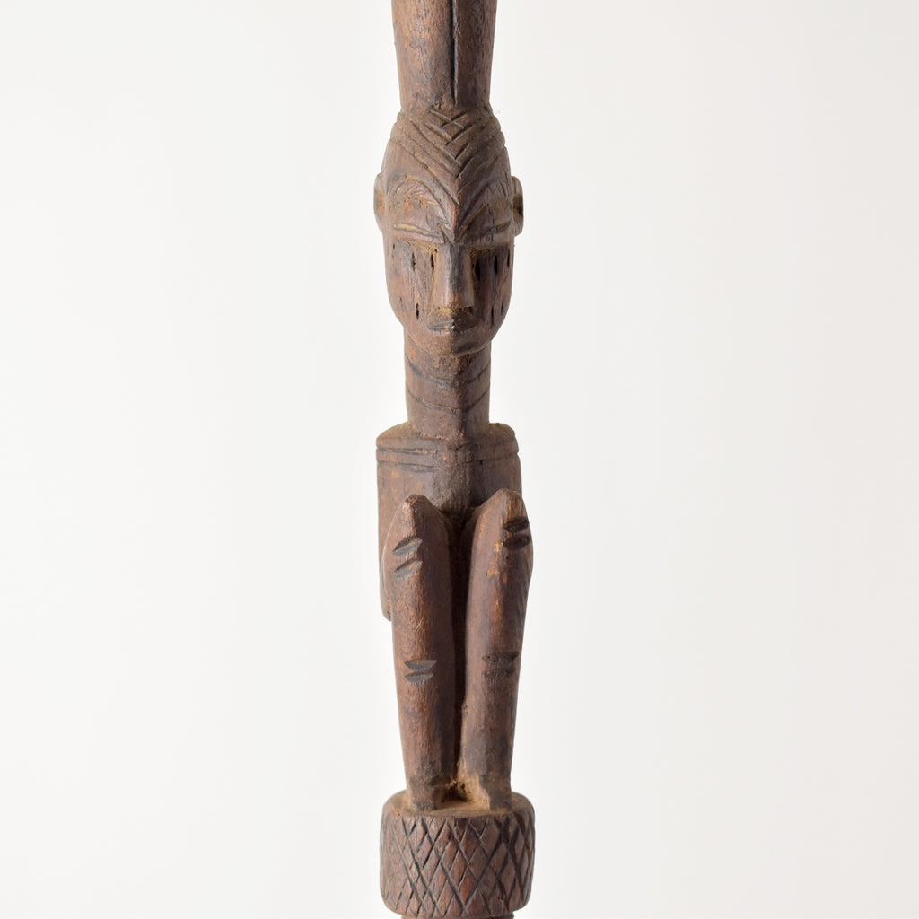 Dogon Figural Staff with Ibis Mali