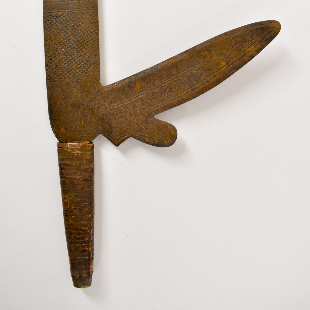 Central African Old Ceremonial Knife Congo