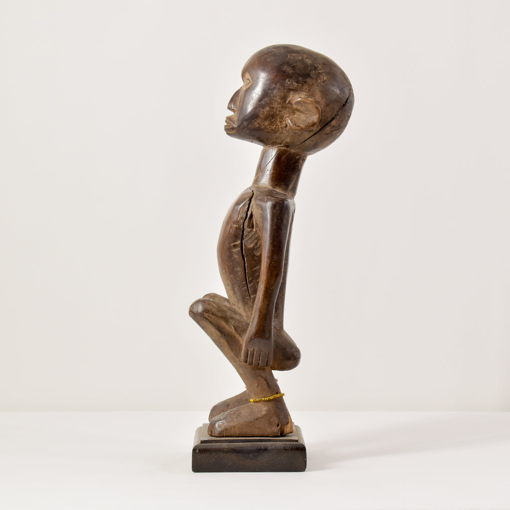 Nyamwezi Wood Figure on Custom Base Tanzania