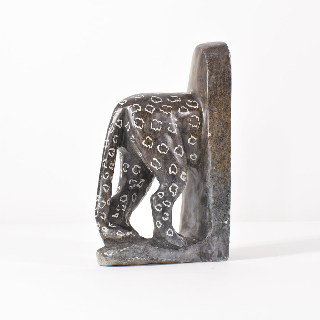 Shona Stone Animal Sculpture, Bookend, Zimbabwe