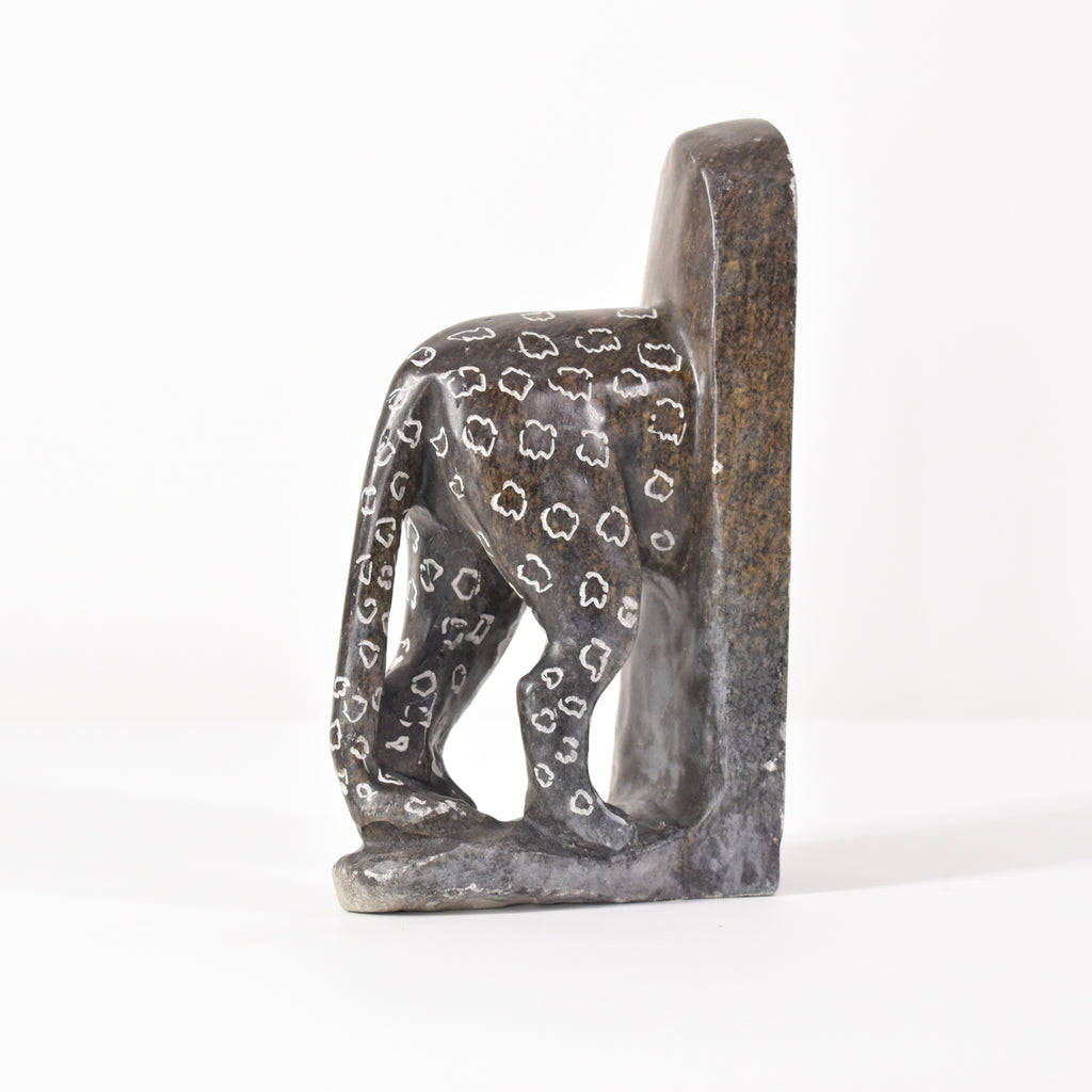 Shona Stone Animal Sculpture, Bookend, Zimbabwe