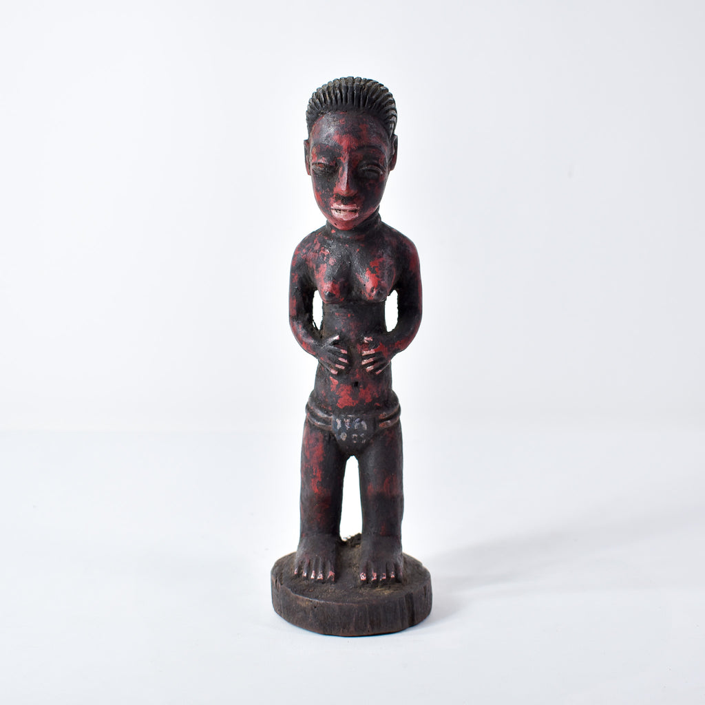 Baule Female Spirit Spouse Red Congo
