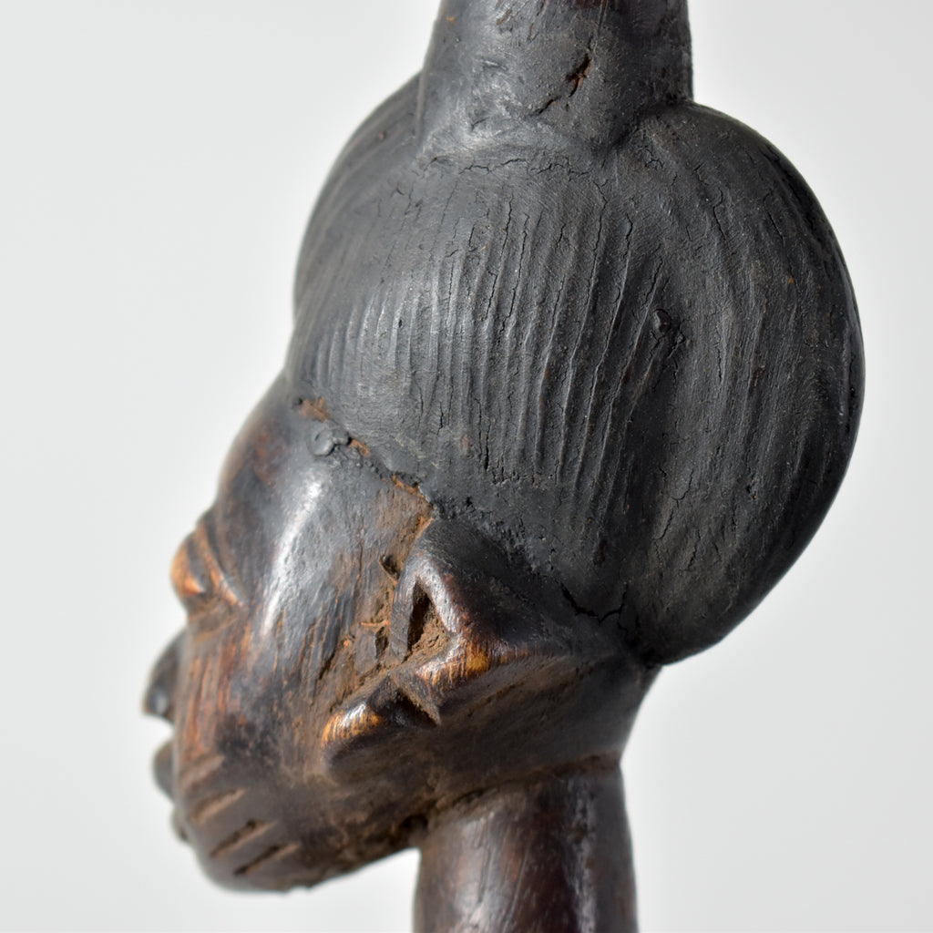 Old Shango Figure Sceptor Nigeria