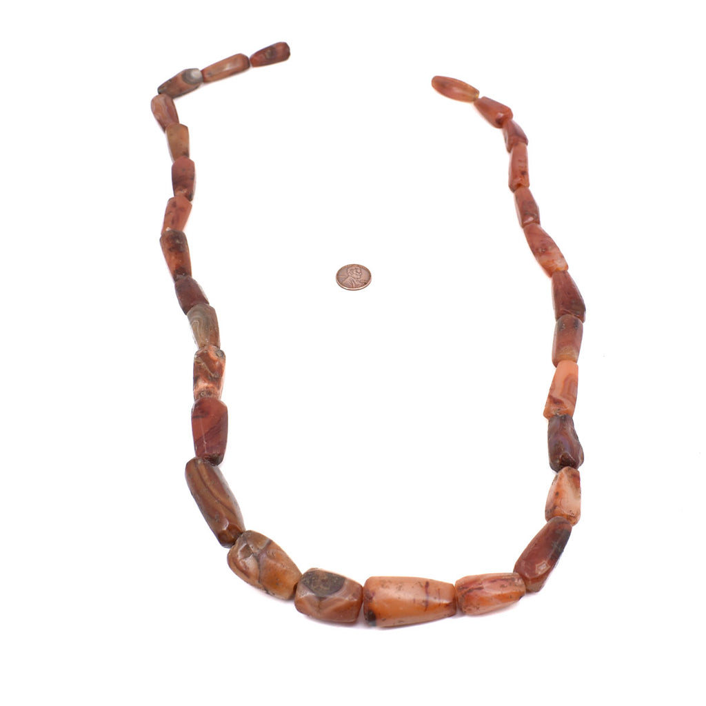 Carnelian Stone Beads Sidley Collection 39 Inch