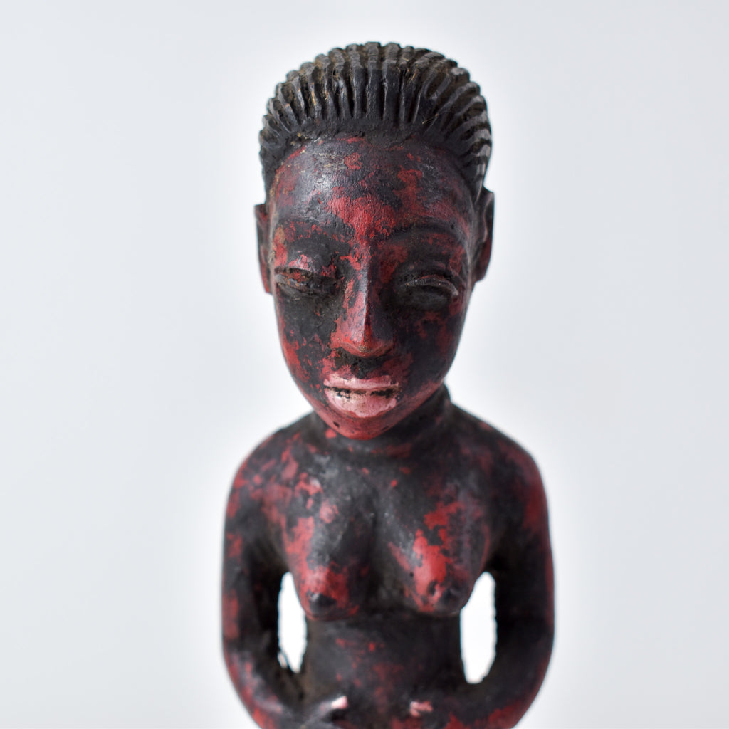 Baule Female Spirit Spouse Red Congo