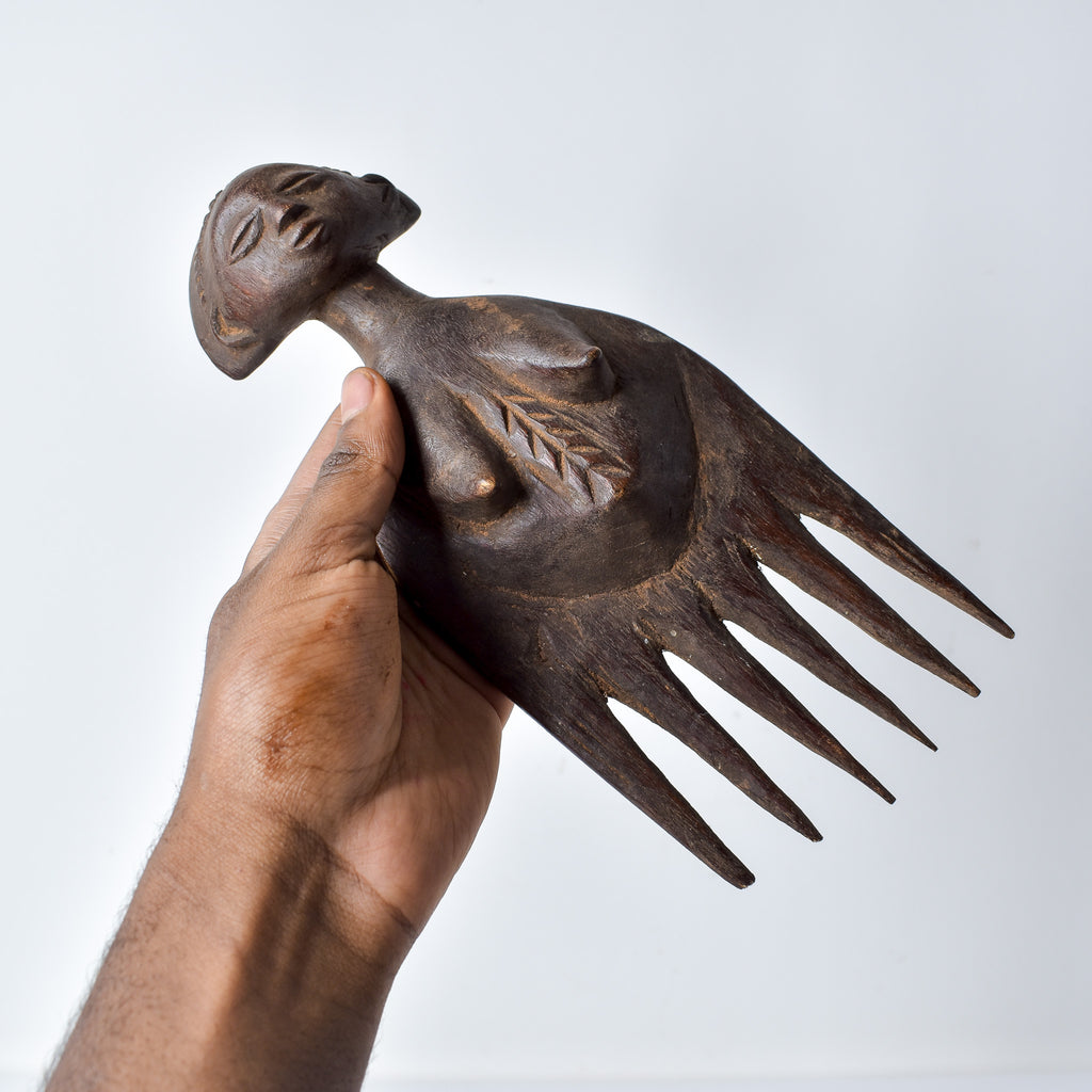 Luba Wood Comb Congo