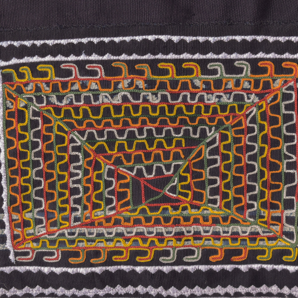 Wodaabe Bororo Indigo Embroidered Textile 60x44 inches