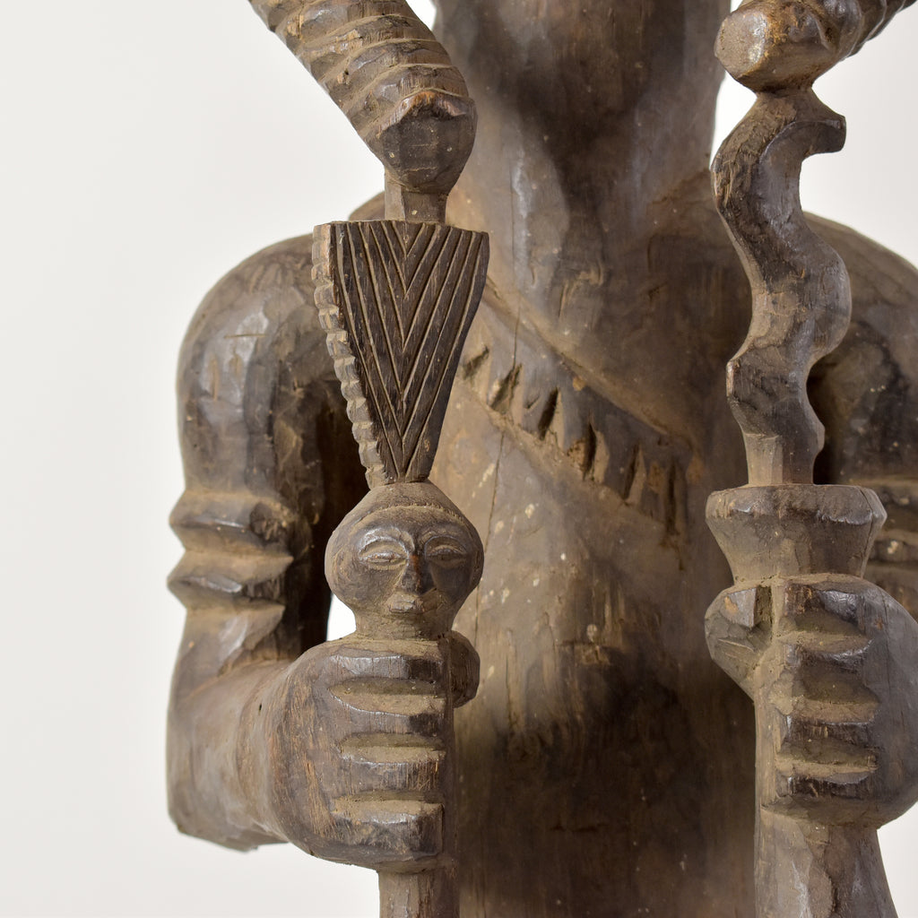 Hemba Chief Memorial Figure Congo