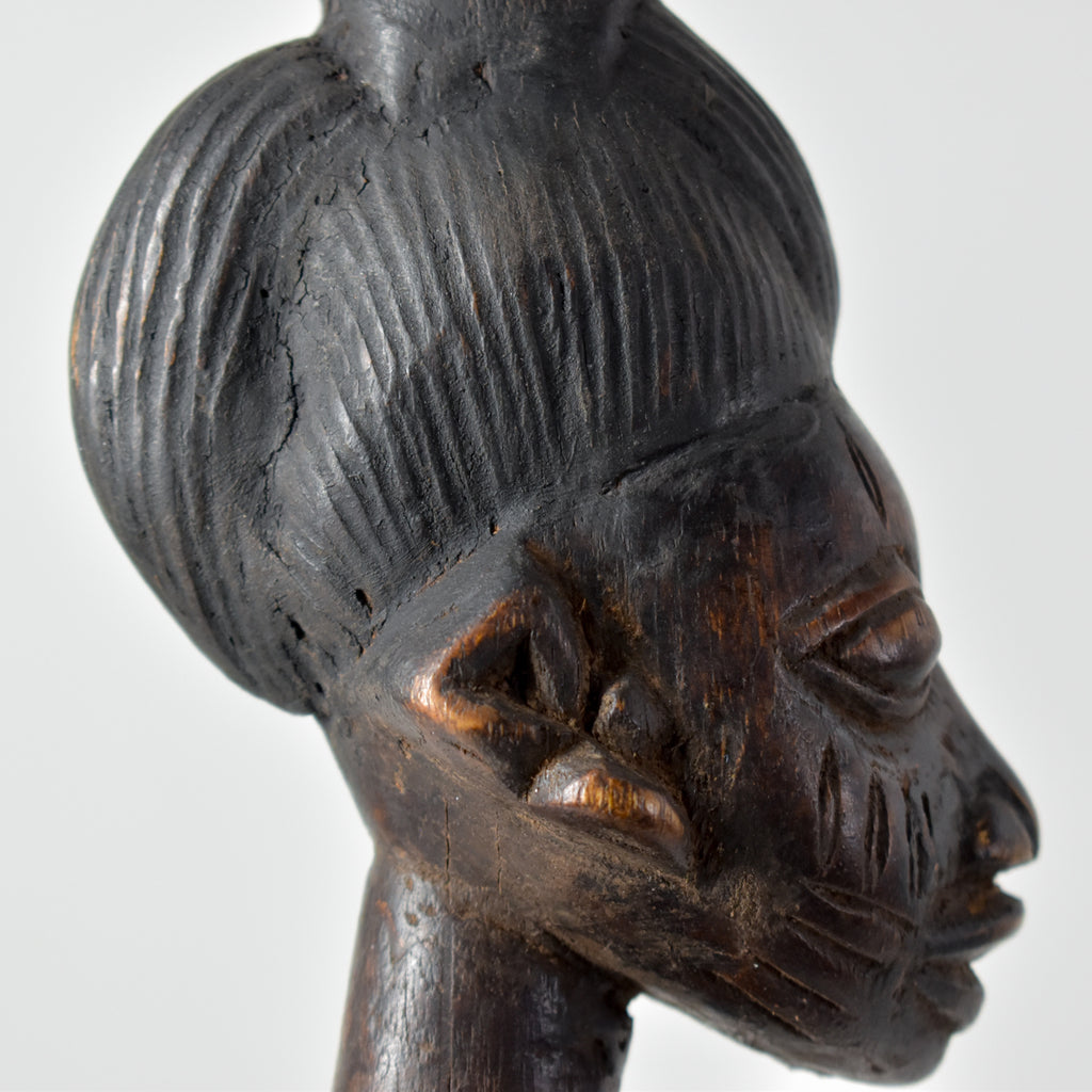 Old Shango Figure Sceptor Nigeria