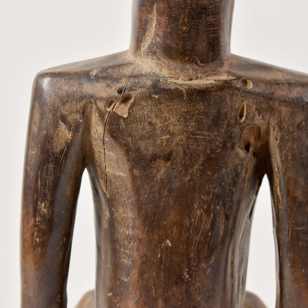 Nyamwezi Wood Figure on Custom Base Tanzania