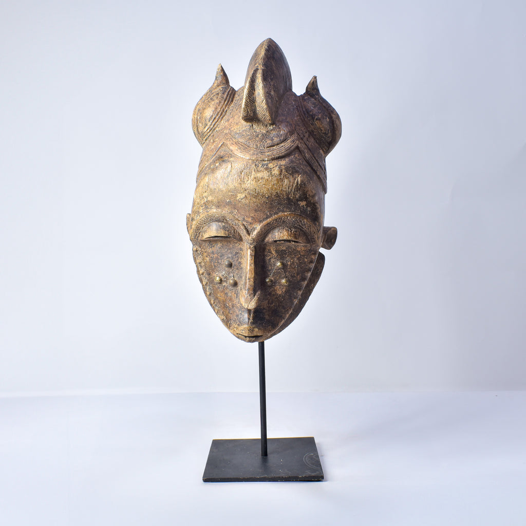 Baule Mask with Bite Bar Côte d'Ivoire