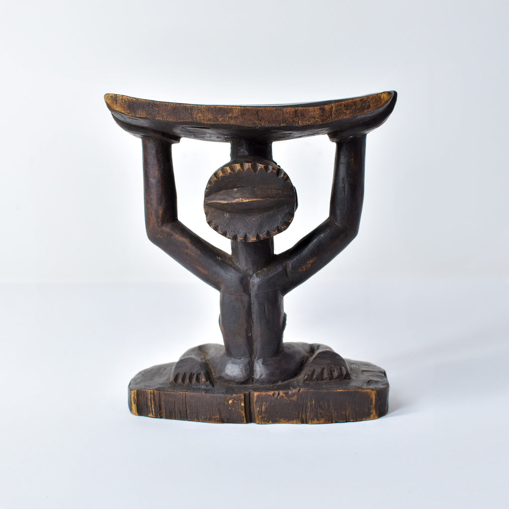 Luba Figural Miniature Headrest Congo