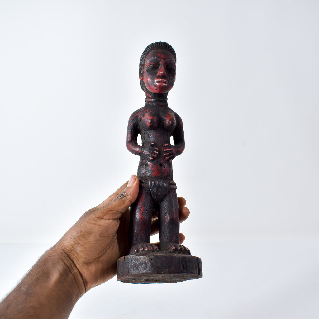 Baule Female Spirit Spouse Red Congo