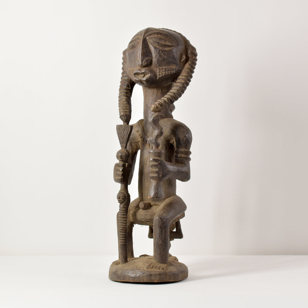 Hemba Chief Memorial Figure Congo