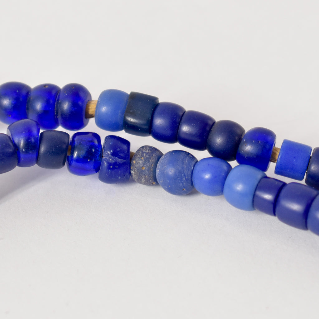 Blue Padre & Russian Blue Bohemian Trade Beads