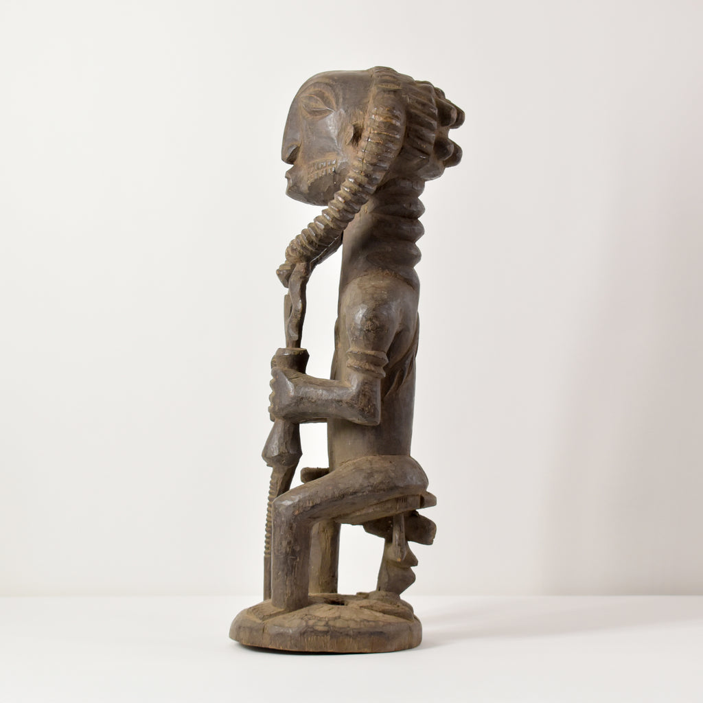 Hemba Chief Memorial Figure Congo