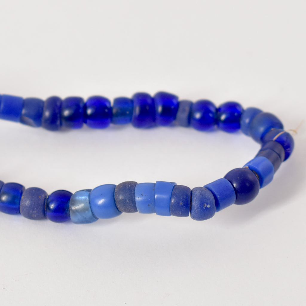 Blue Padre & Russian Blue Bohemian Trade Beads