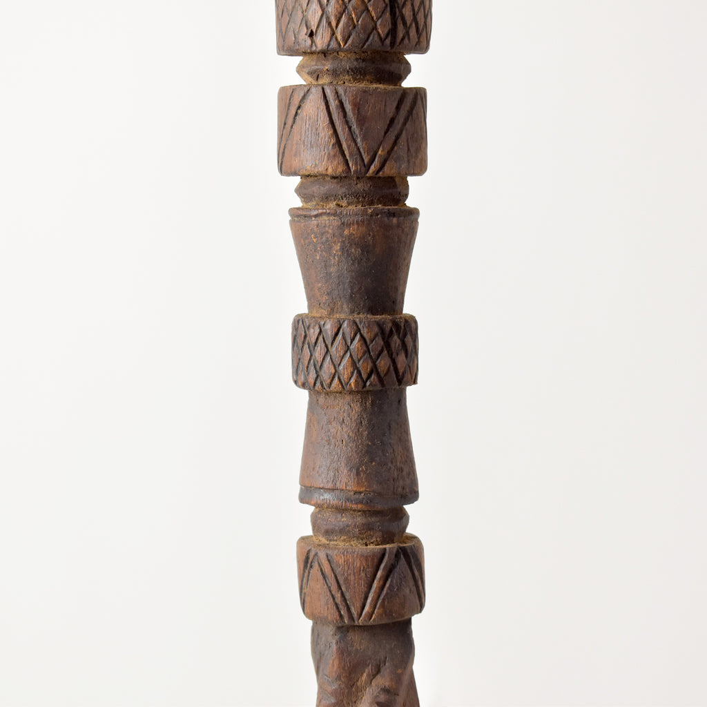 Dogon Figural Staff with Ibis Mali