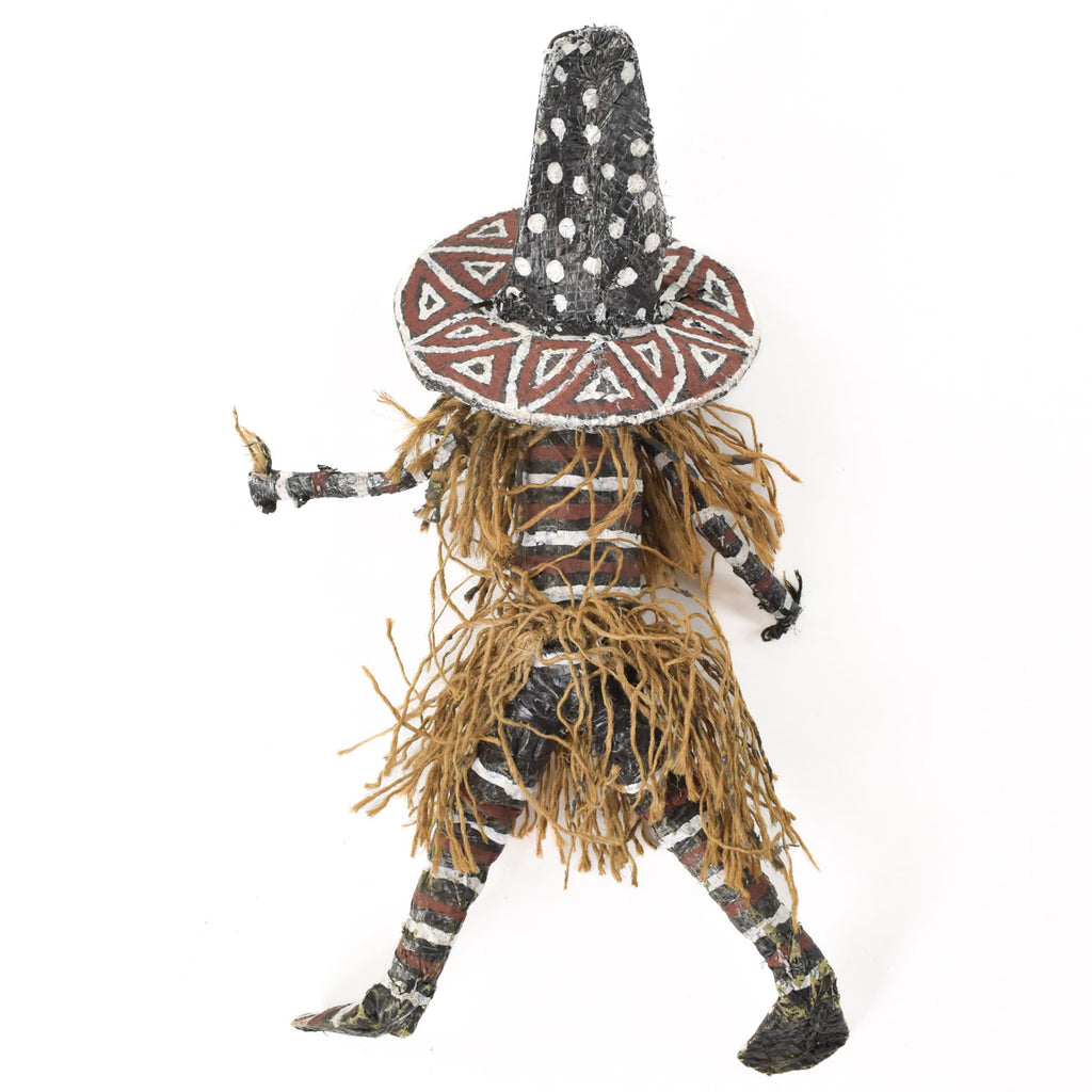 Makishi Painted African Doll Zimbabwe