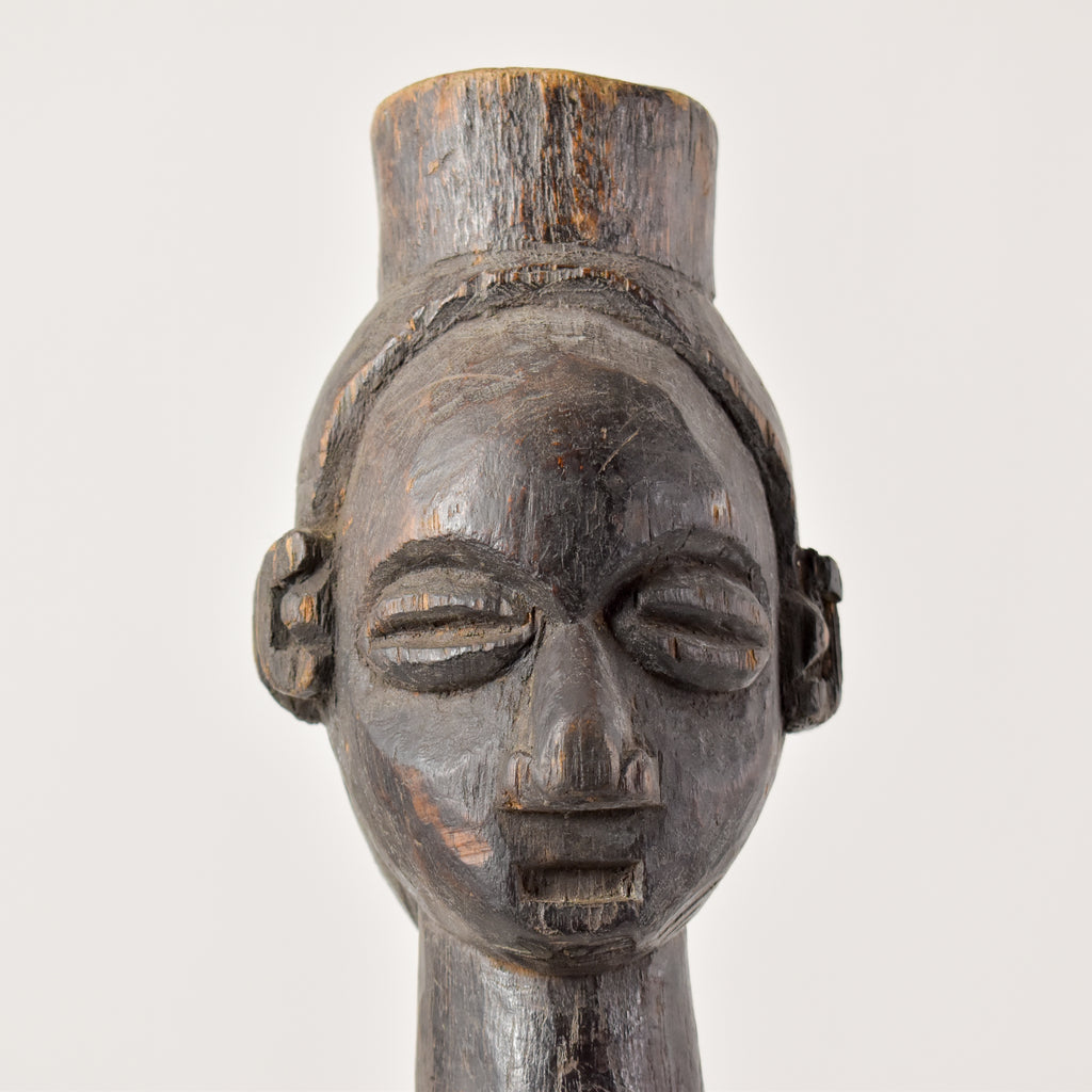 Yaka Janus Wood Figure Congo