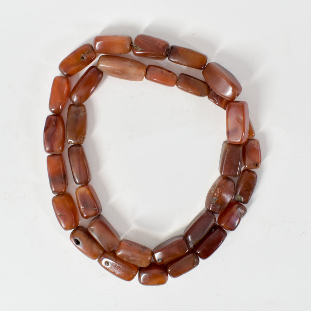 Old Carnelian Mauritania Beads 32 Inch