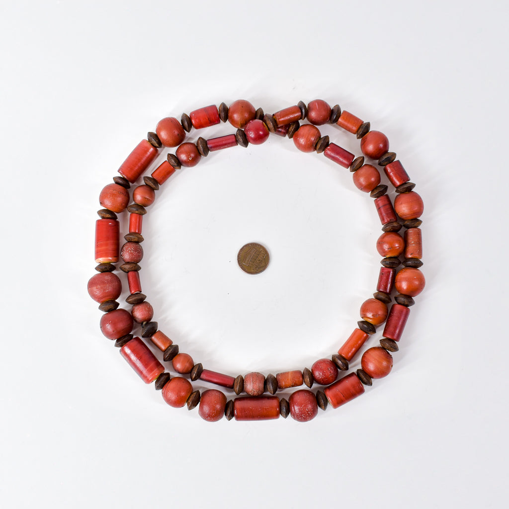 Cornaline d'Aleppo Venetian Necklace 40 Inch