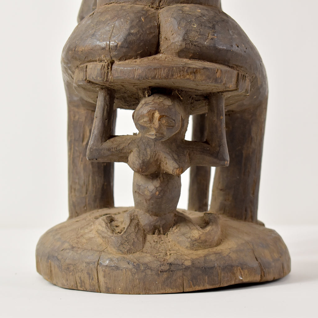 Hemba Chief Memorial Figure Congo