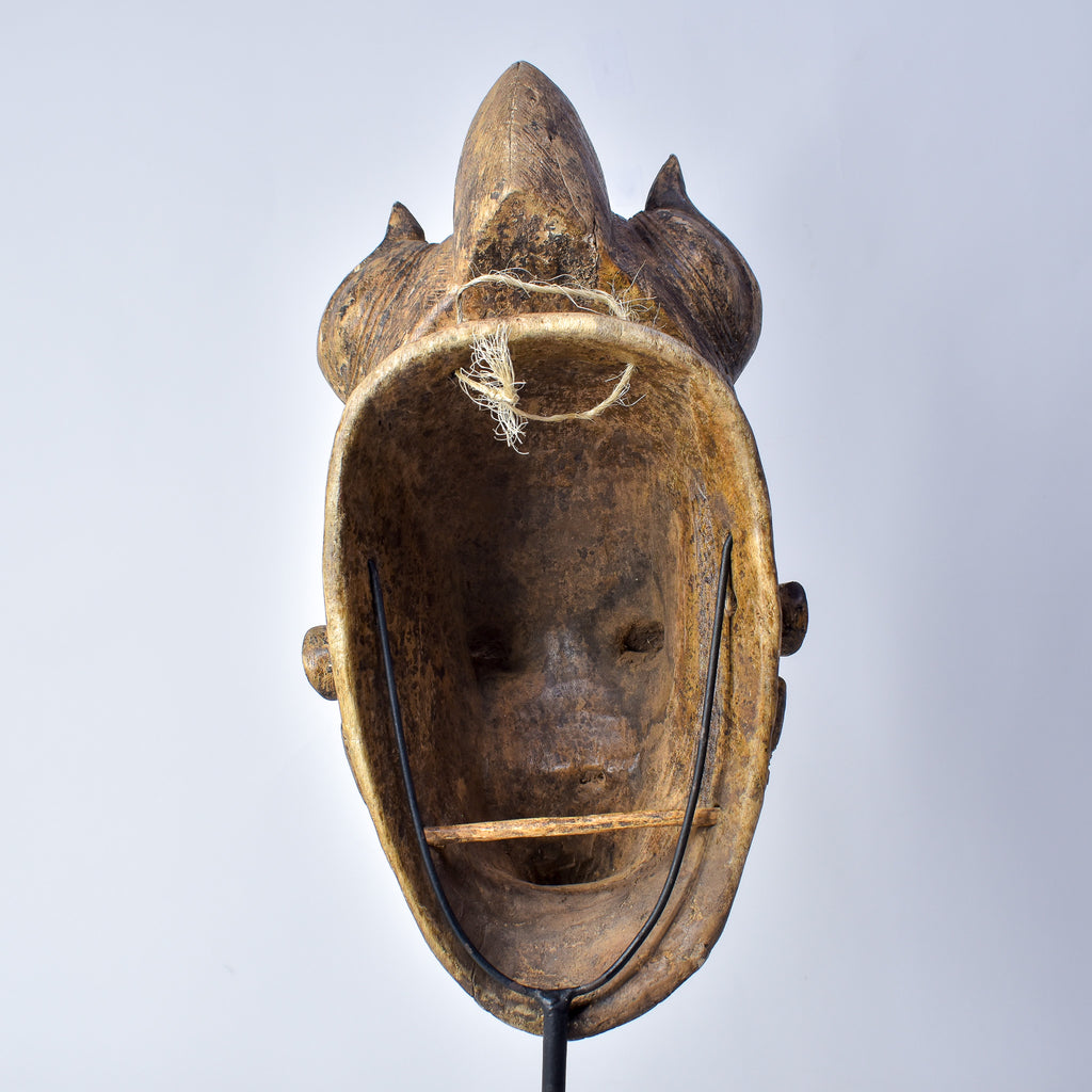 Baule Mask with Bite Bar Côte d'Ivoire