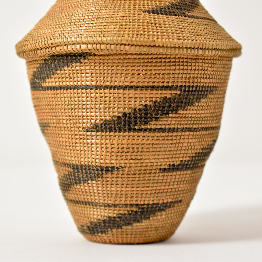 Tutsi Basket with Lid Rwanda