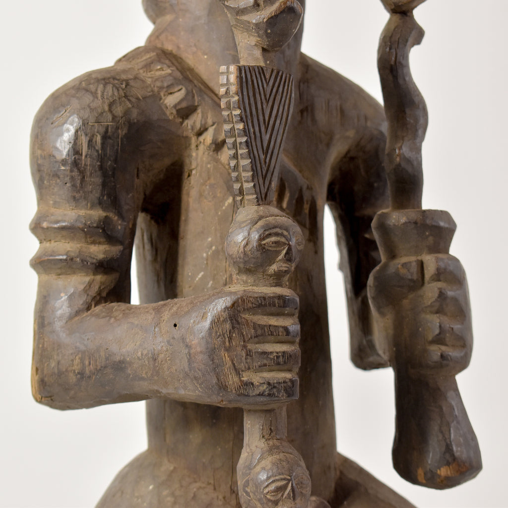 Hemba Chief Memorial Figure Congo