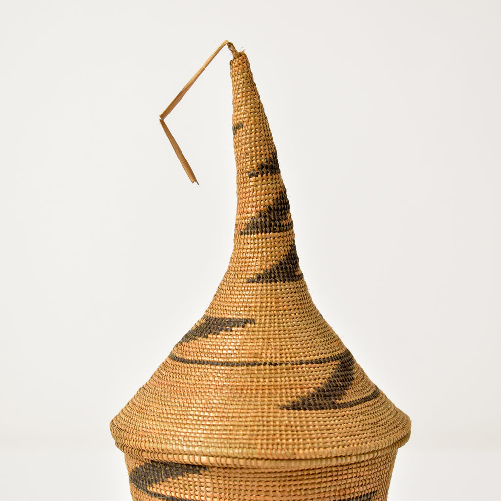 Tutsi Basket with Lid Rwanda