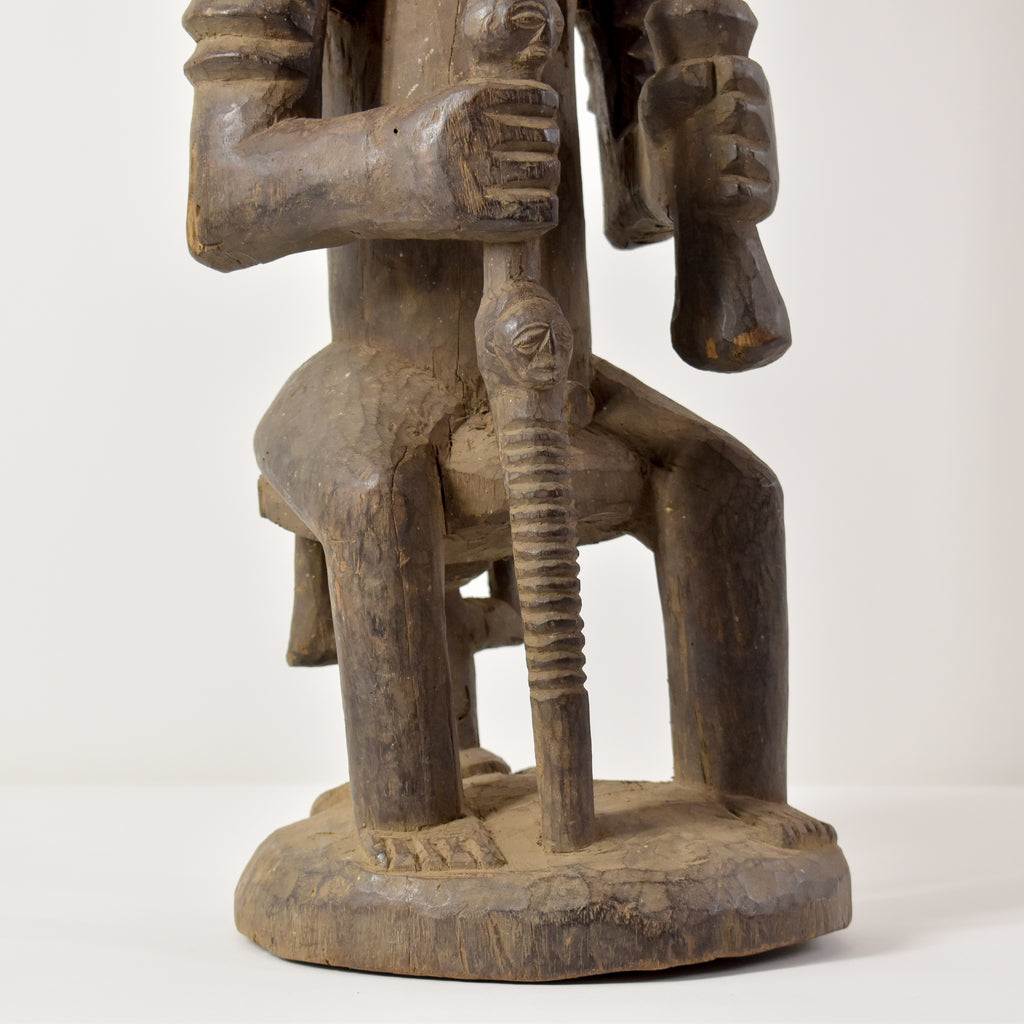 Hemba Chief Memorial Figure Congo