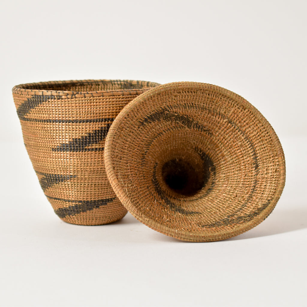 Tutsi Basket with Lid Rwanda